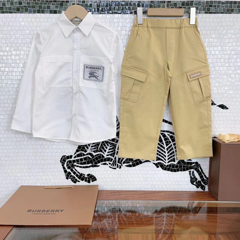 Burberry Kids Shirt & Trousers
