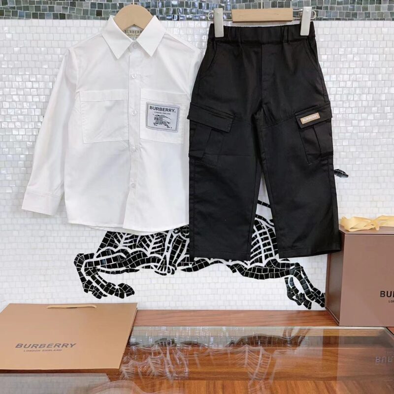 Burberry Kids Shirt & Trousers