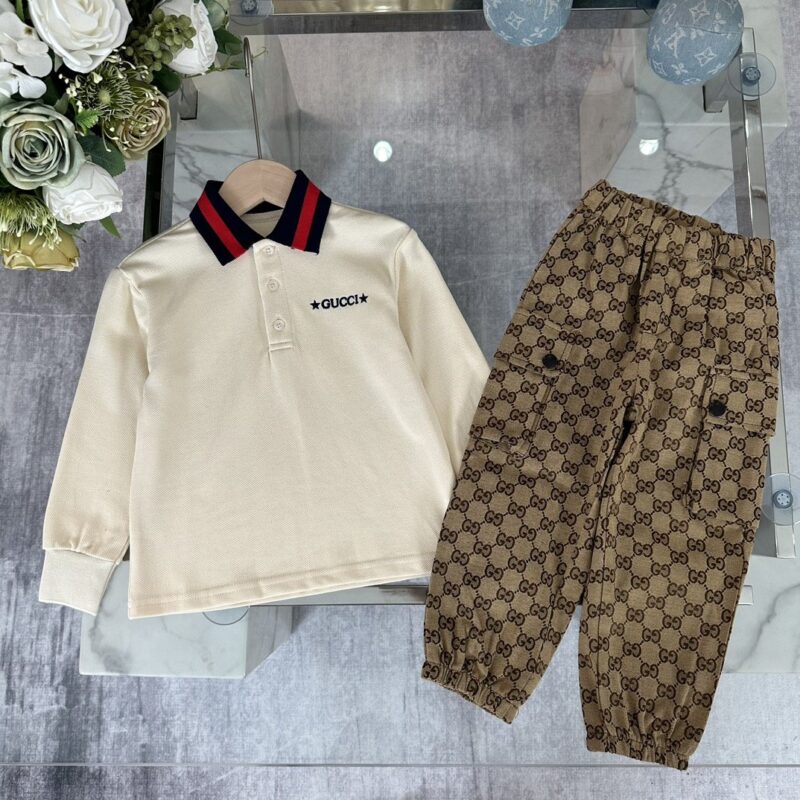 Gucci Kids Polo Suit
