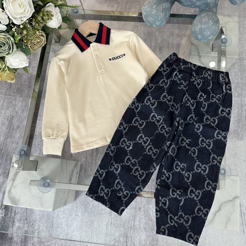 Gucci Kids Polo Suit