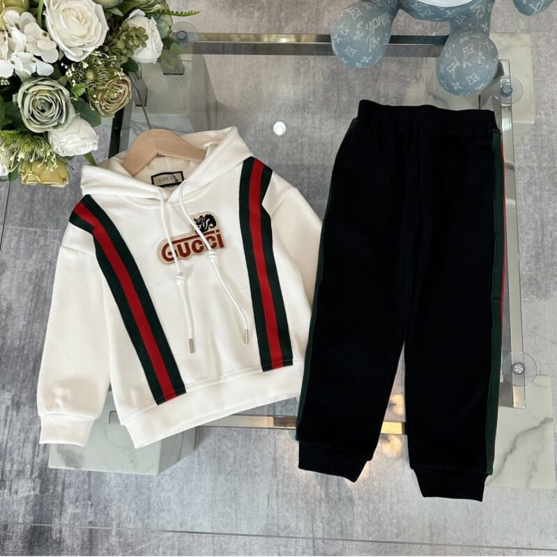 Gucci Kids Hooded Sweater & Trousers