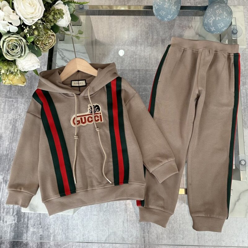 Gucci Kids Hooded Sweater & Trousers