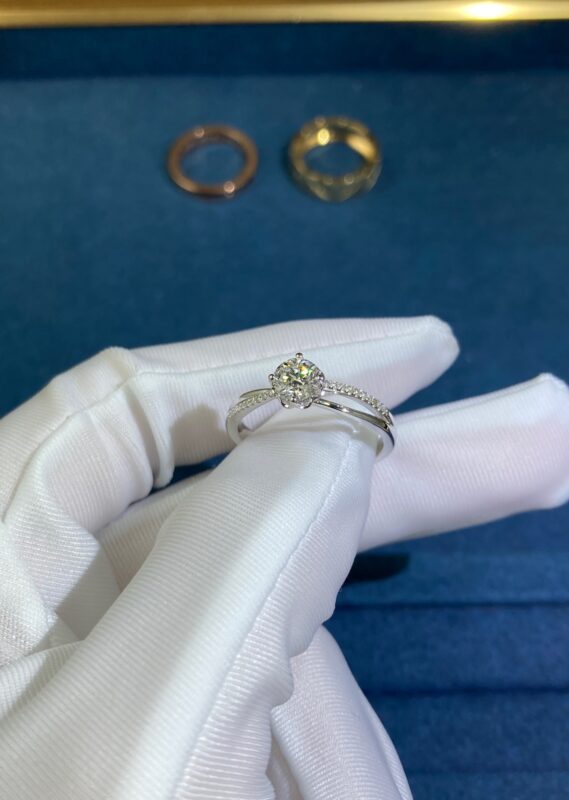 Diamond Ring, White Gold