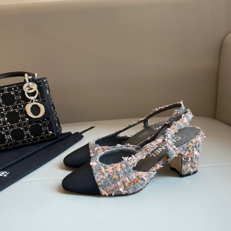 Chanel 2023 New Slingback Shoes