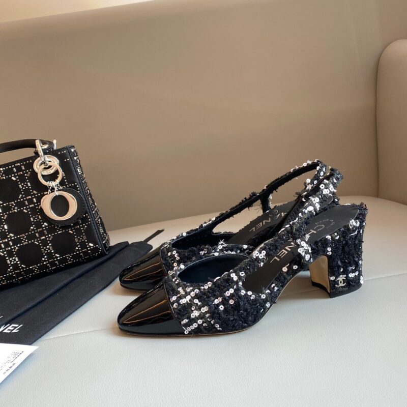 Chanel 2023 New Slingback Shoes