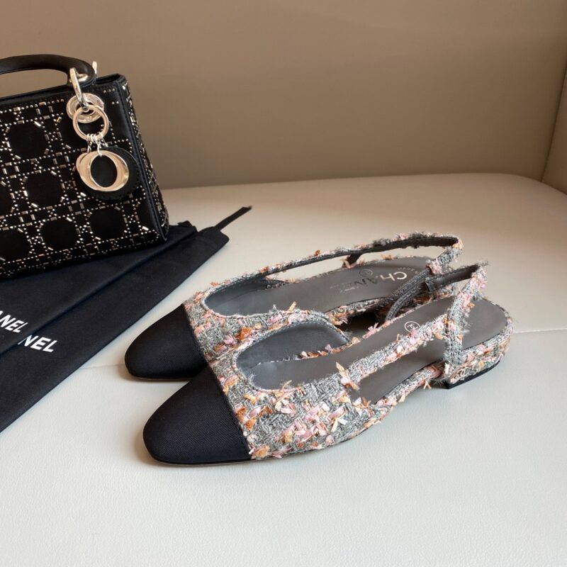 Chanel 2023 New Slingback Shoes