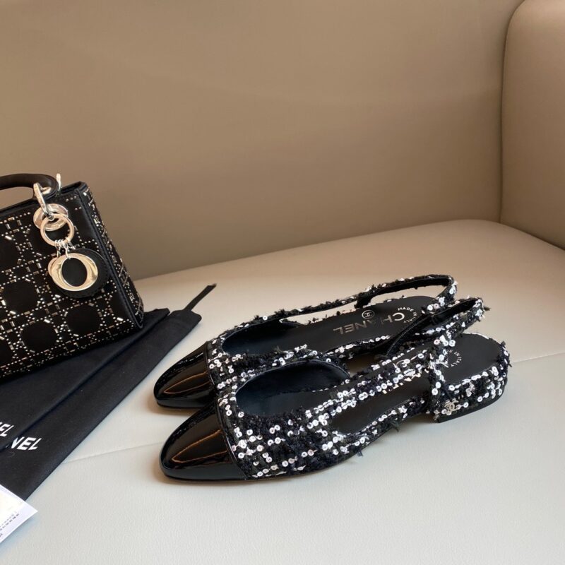 Chanel 2023 New Slingback Shoes