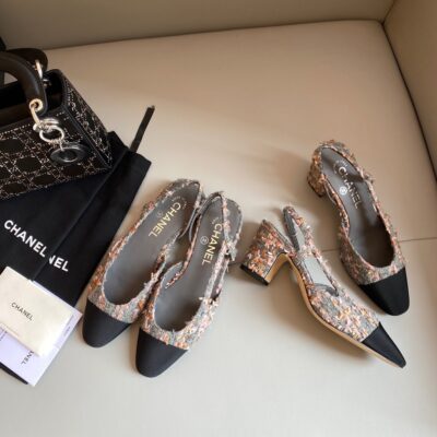 Chanel 2023 New Slingback Shoes Collection