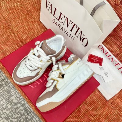 Valentino 2023 New One Stud XL Sneakers for Couples