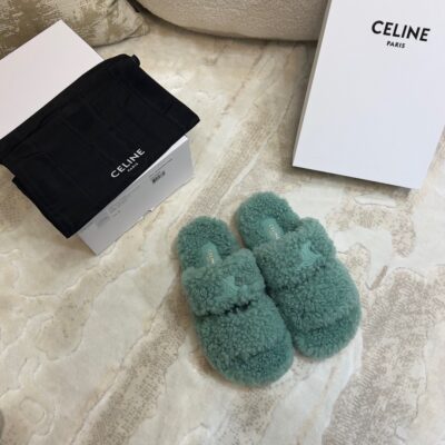Céline 2023 New Wool Slippers