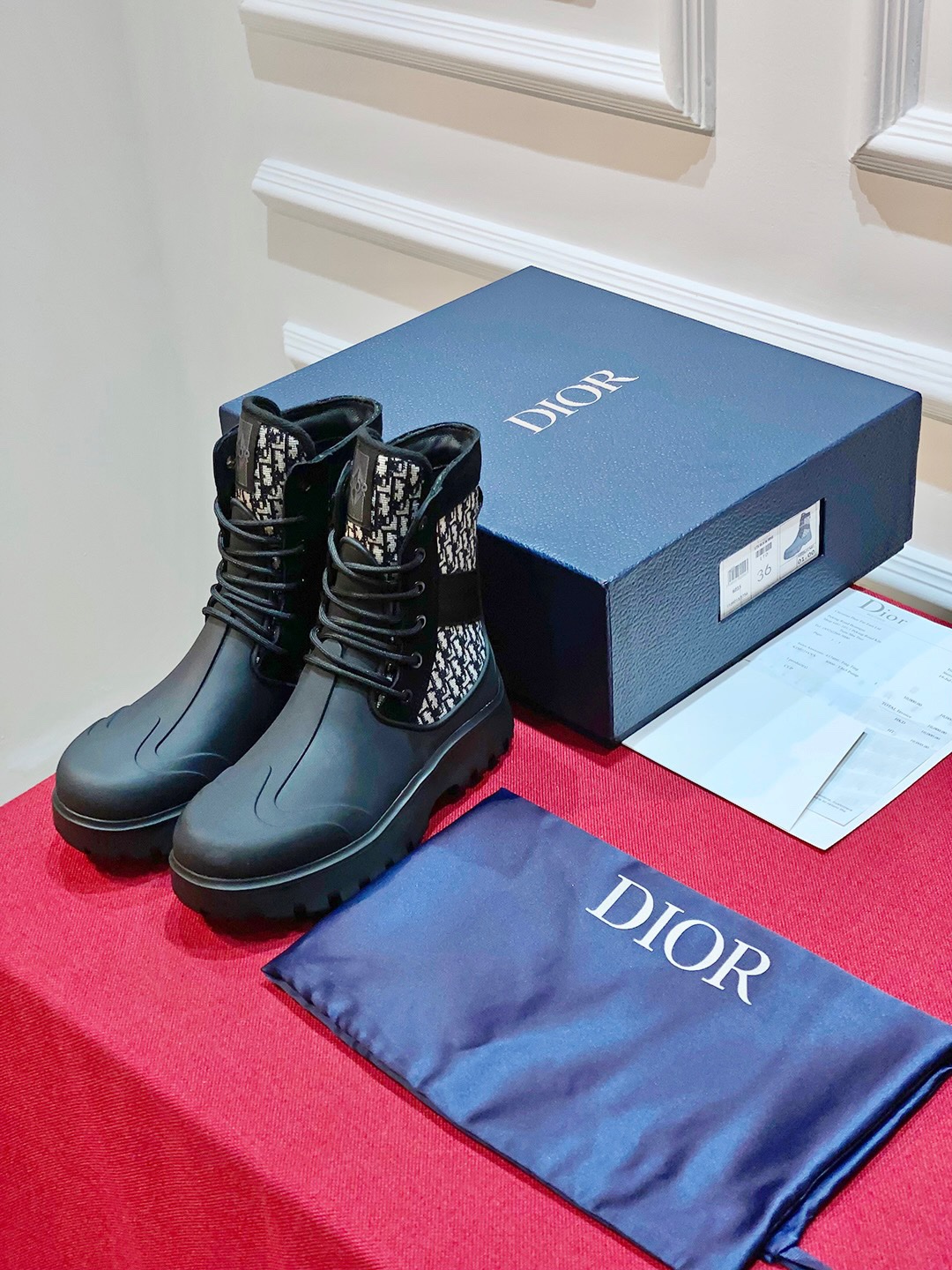 Dior New Garden Ankle Boots - Image 3