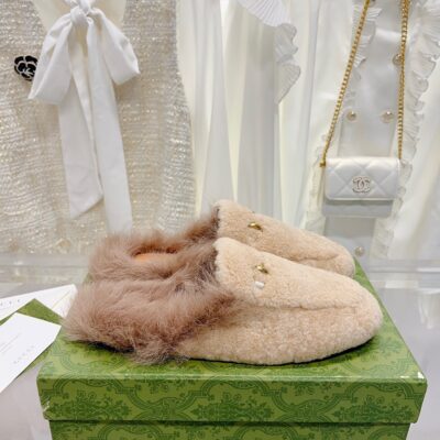 Gucci 2023 New Fur Mules