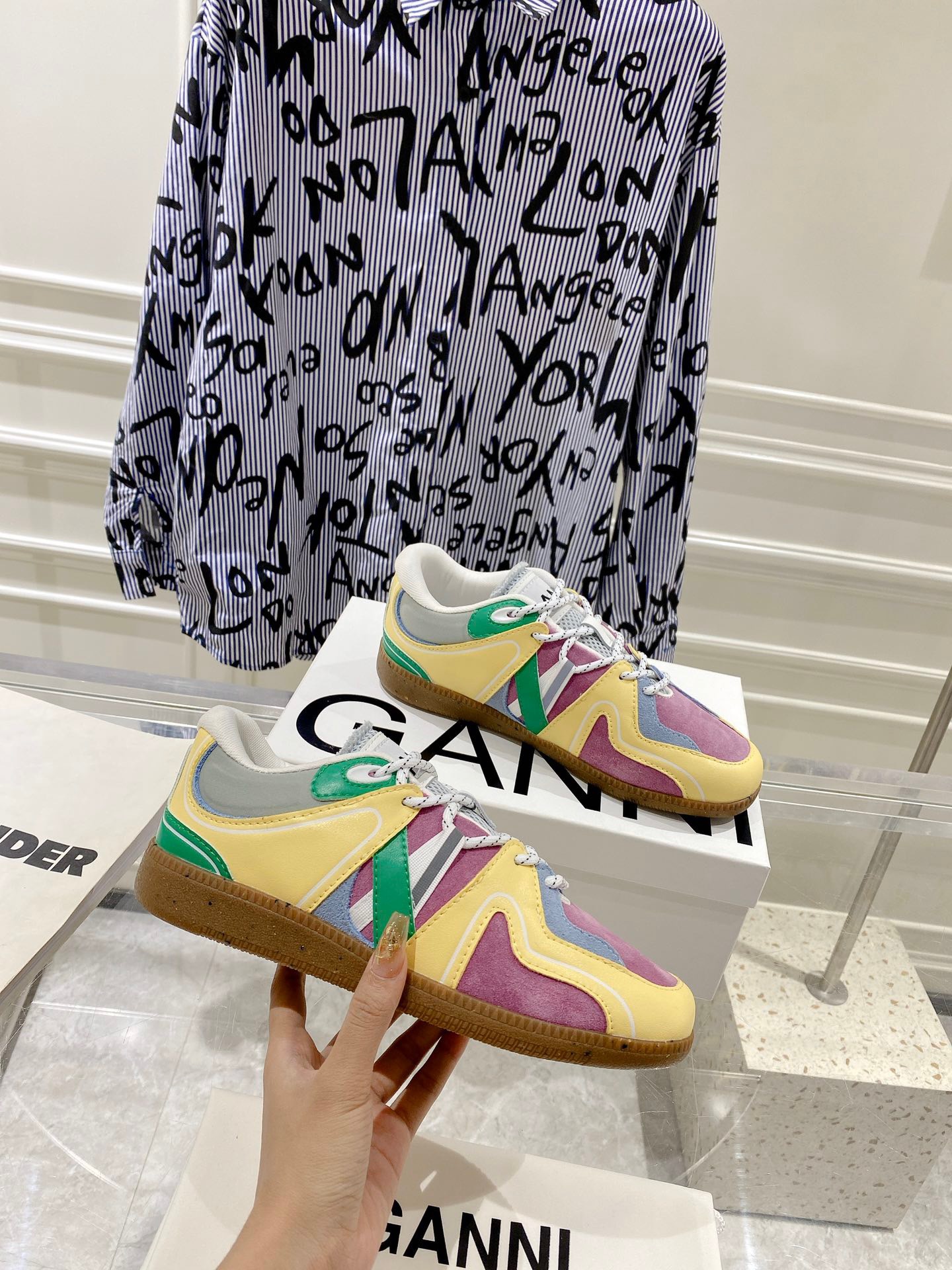 img_5113 Ganni 2023 New Sports Trainers - Image 1