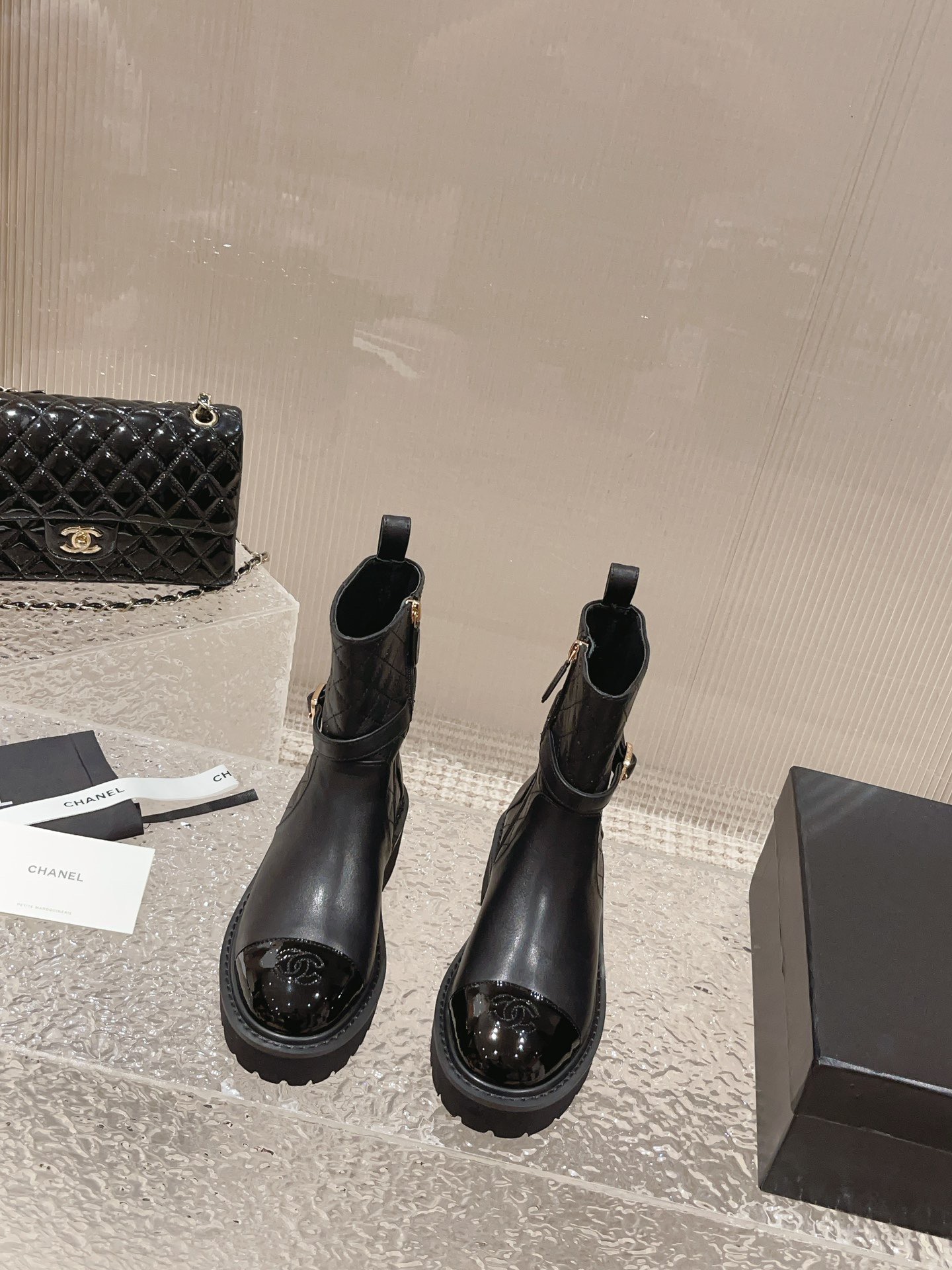 New chanel boots hotsell