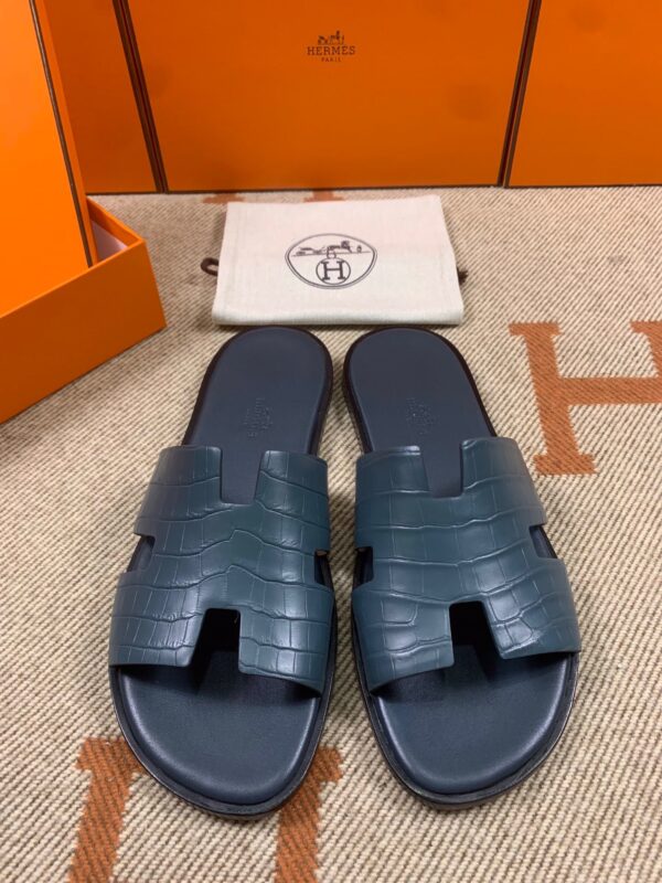 Hermes Sandals in Croco (Fully Handmade)