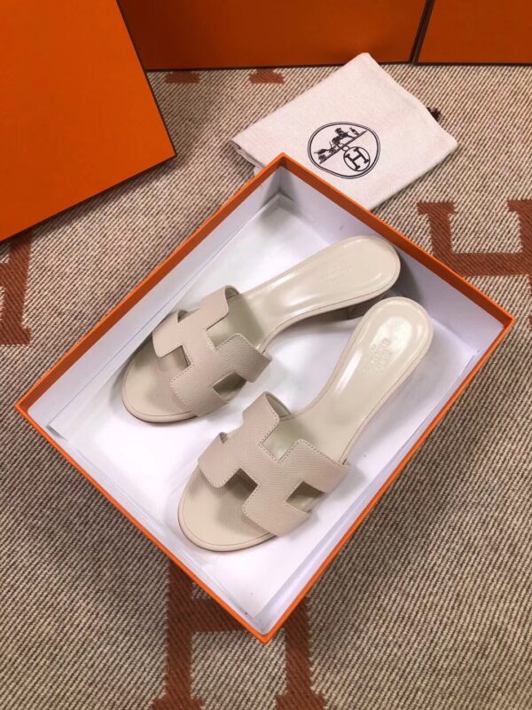 Hermes Oasis Sandals in Epsom (Fully Handmade)