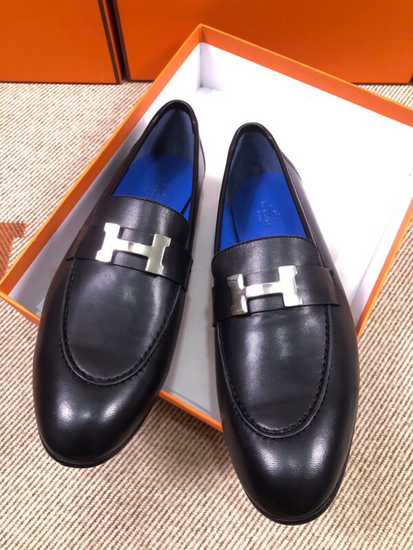 Hermes Loafers in Swift (Fully Handmade)
