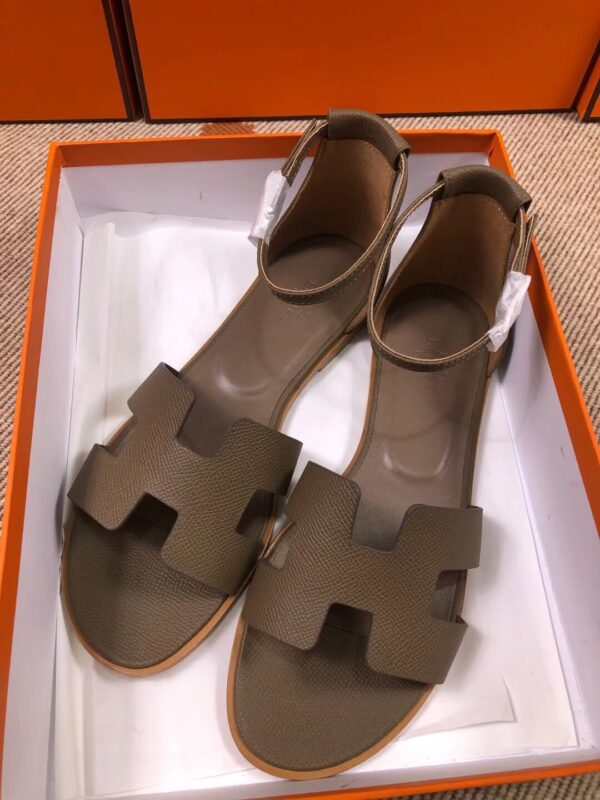 Hermes Sandals in Epsom (Fully Handmade)