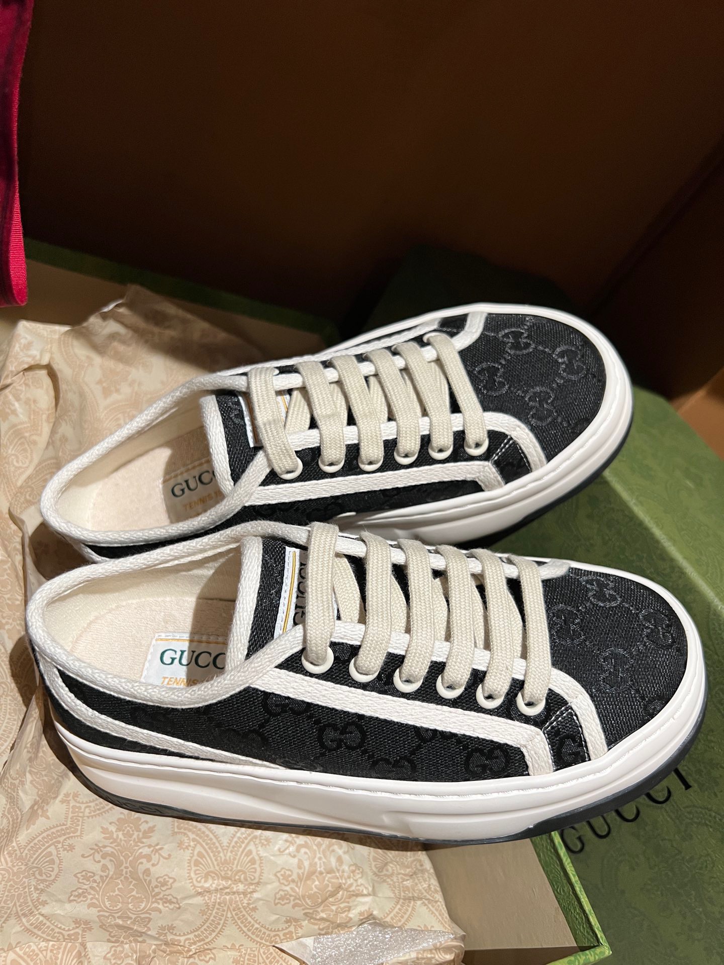 Gucci 2023 New Thick-soled Shoes - Image 5