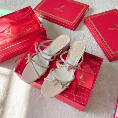 Rene Caovilla 2023 New Bowknot Sandals