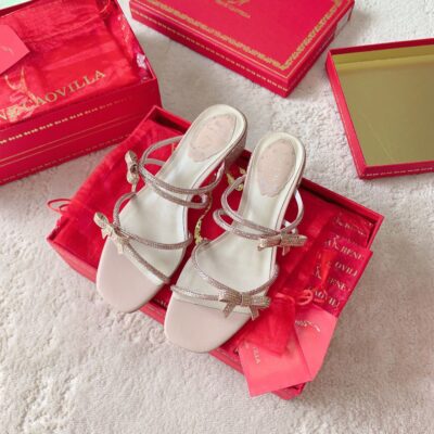 Rene Caovilla 2023 New Bowknot Sandals