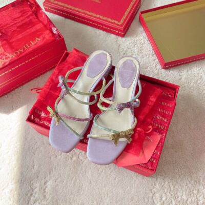 Rene Caovilla 2023 New Bowknot Sandals