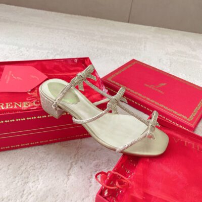 Rene Caovilla 2023 New Bowknot Sandals