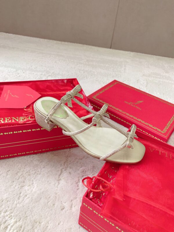 Rene Caovilla 2023 New Bowknot Sandals
