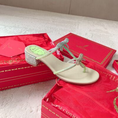 Rene Caovilla 2023 New Bowknot Sandals