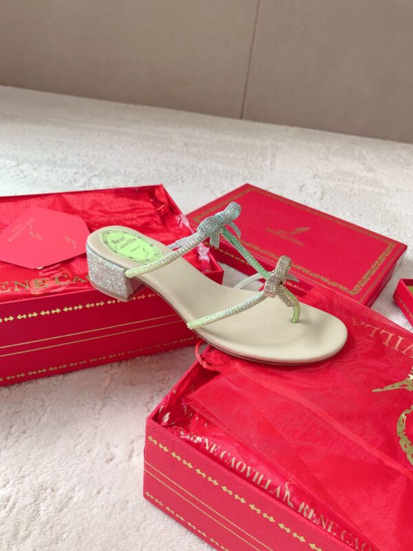 Rene Caovilla 2023 New Bowknot Sandals