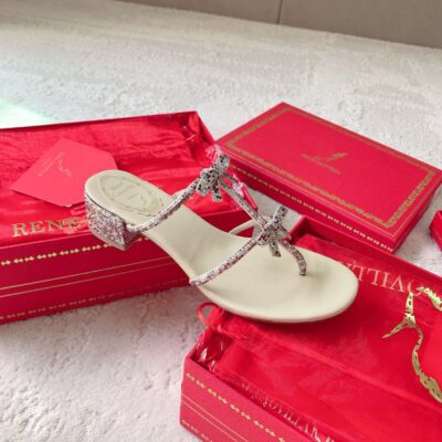 Rene Caovilla 2023 New Bowknot Sandals