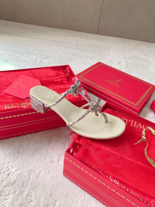 Rene Caovilla 2023 New Bowknot Sandals