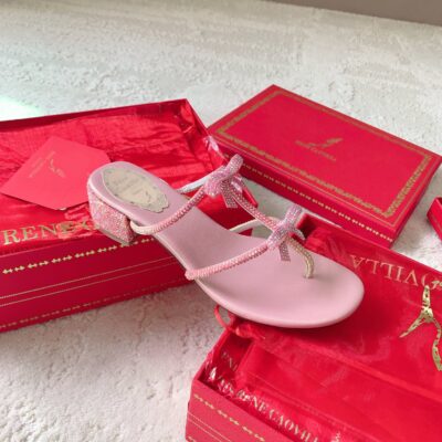 Rene Caovilla 2023 New Bowknot Sandals