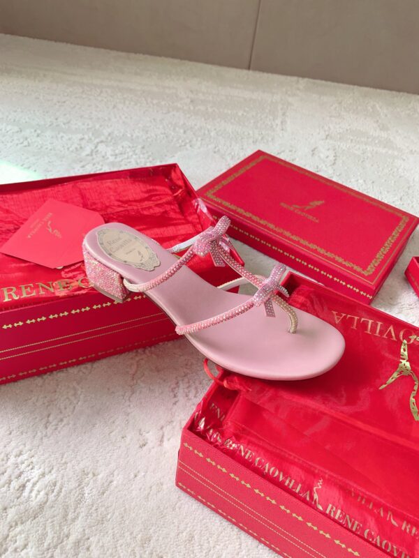 Rene Caovilla 2023 New Bowknot Sandals