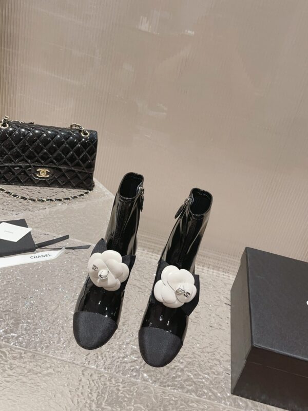 Chanel 2023 New Bow Ankle Boots