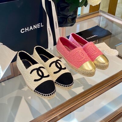 Chanel 2023 New Espadrilles Shoes Collection