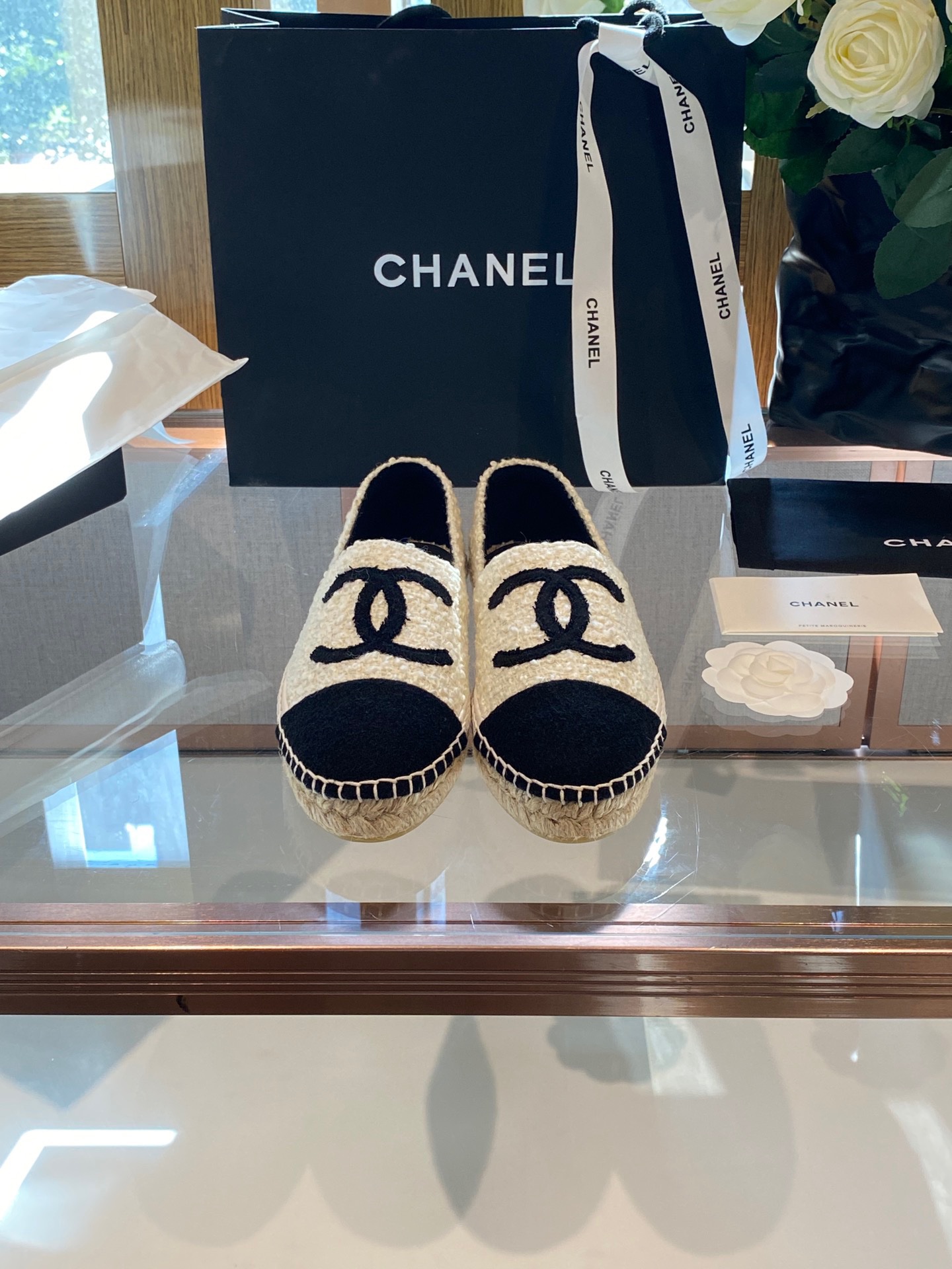 Chanel 2023 New Exclusive Espadrilles Shoes