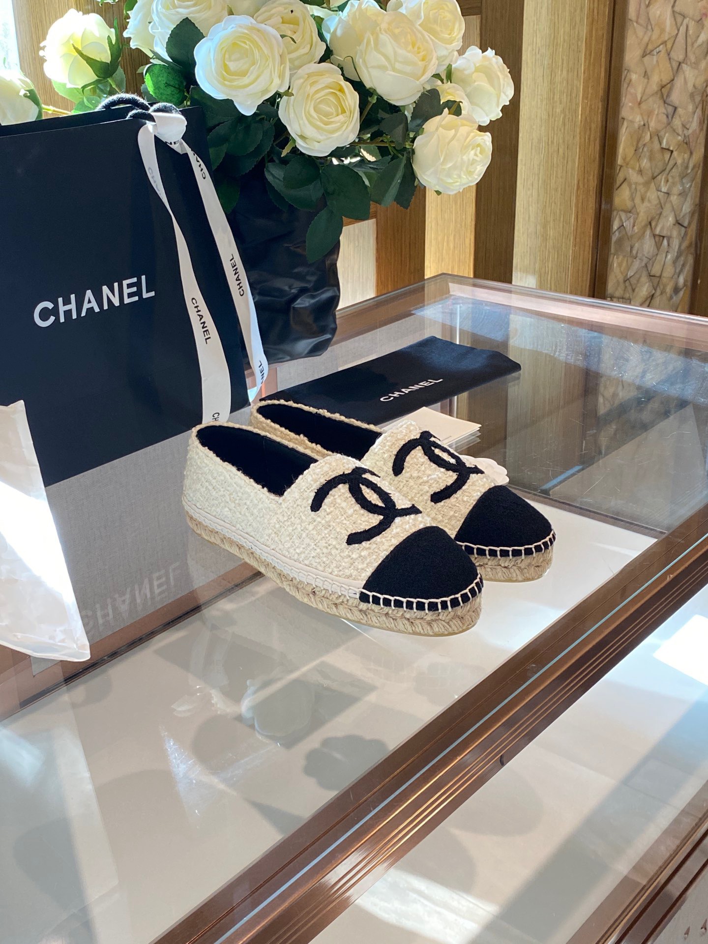 Chanel 2023 New Exclusive Espadrilles Shoes - Image 2