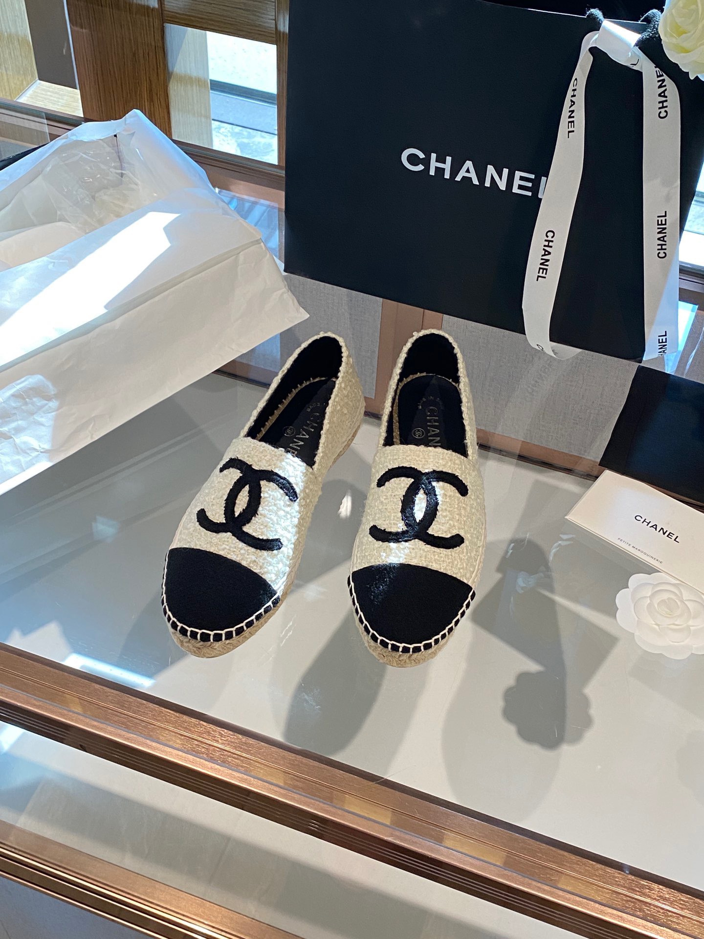 Chanel 2023 New Exclusive Espadrilles Shoes - Image 6