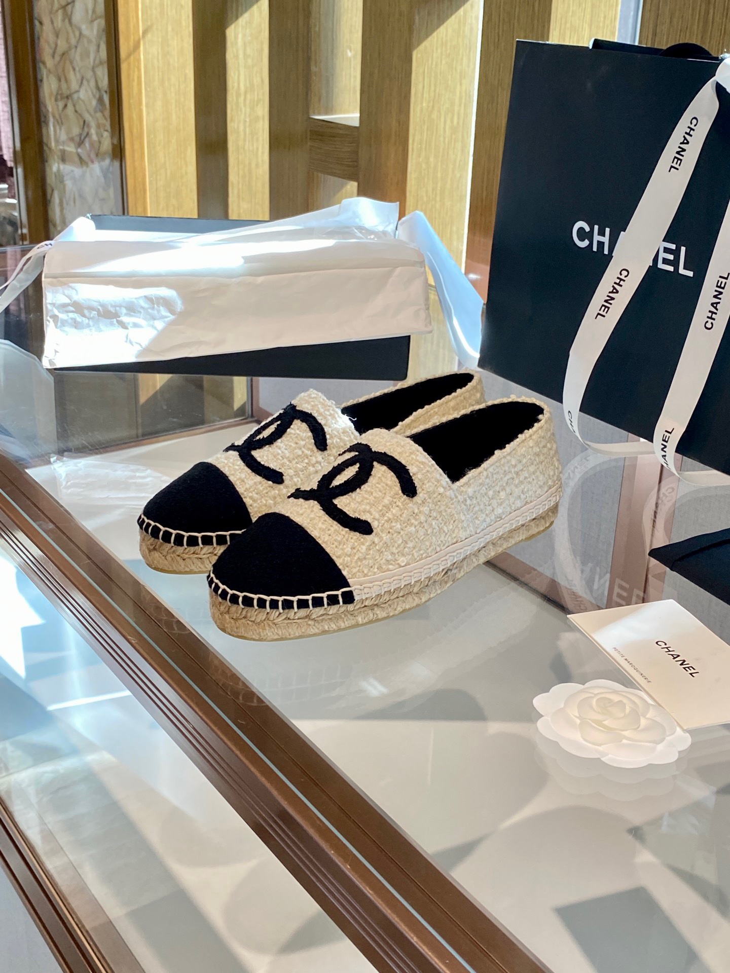 Chanel 2023 New Exclusive Espadrilles Shoes - Image 7