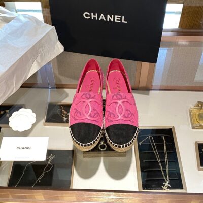 Chanel 2023 New Exclusive Espadrilles Shoes