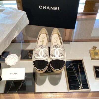 Chanel 2023 New Exclusive Espadrilles Shoes