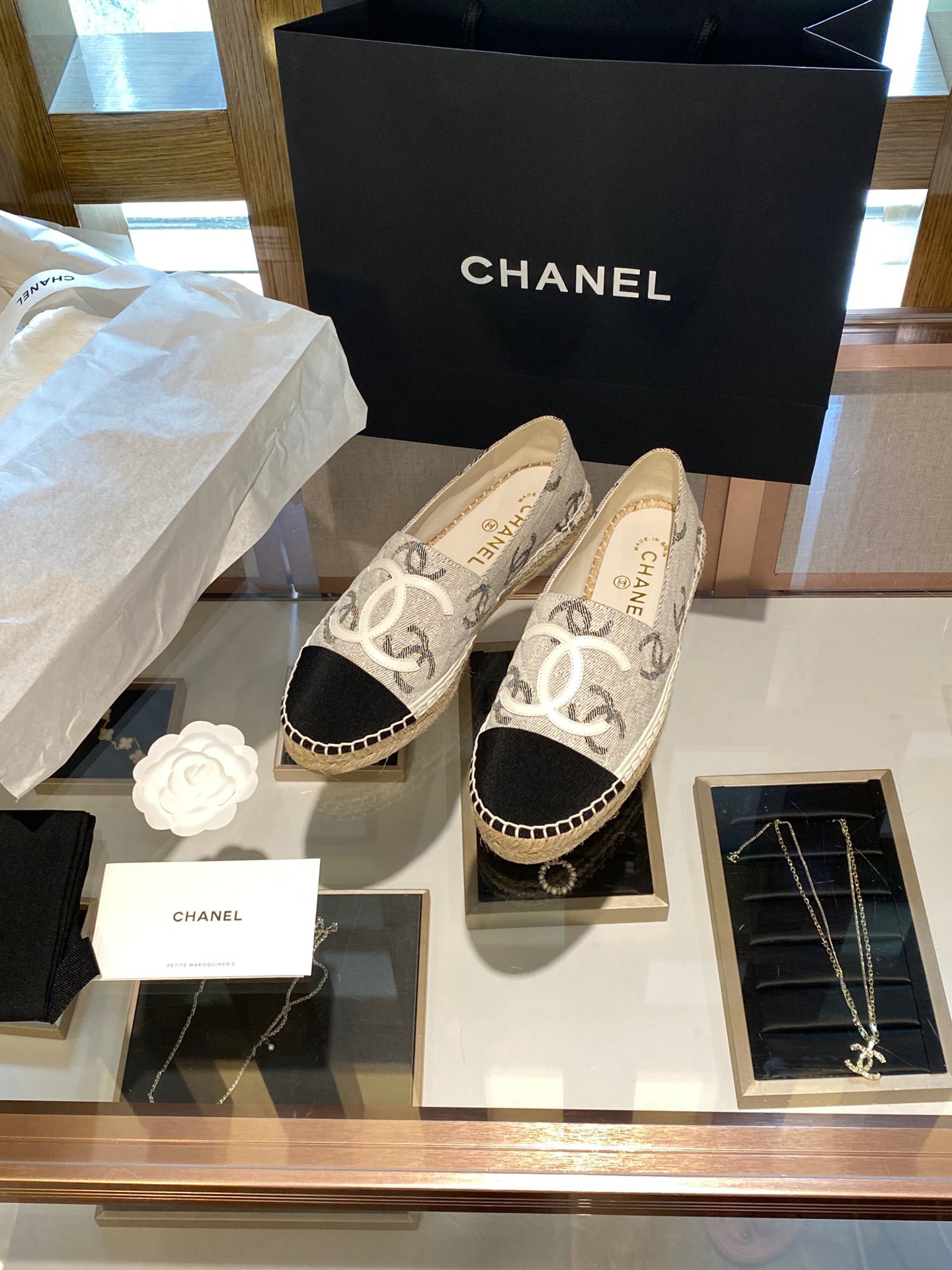 Chanel 2023 New Exclusive Espadrilles Shoes - Image 3