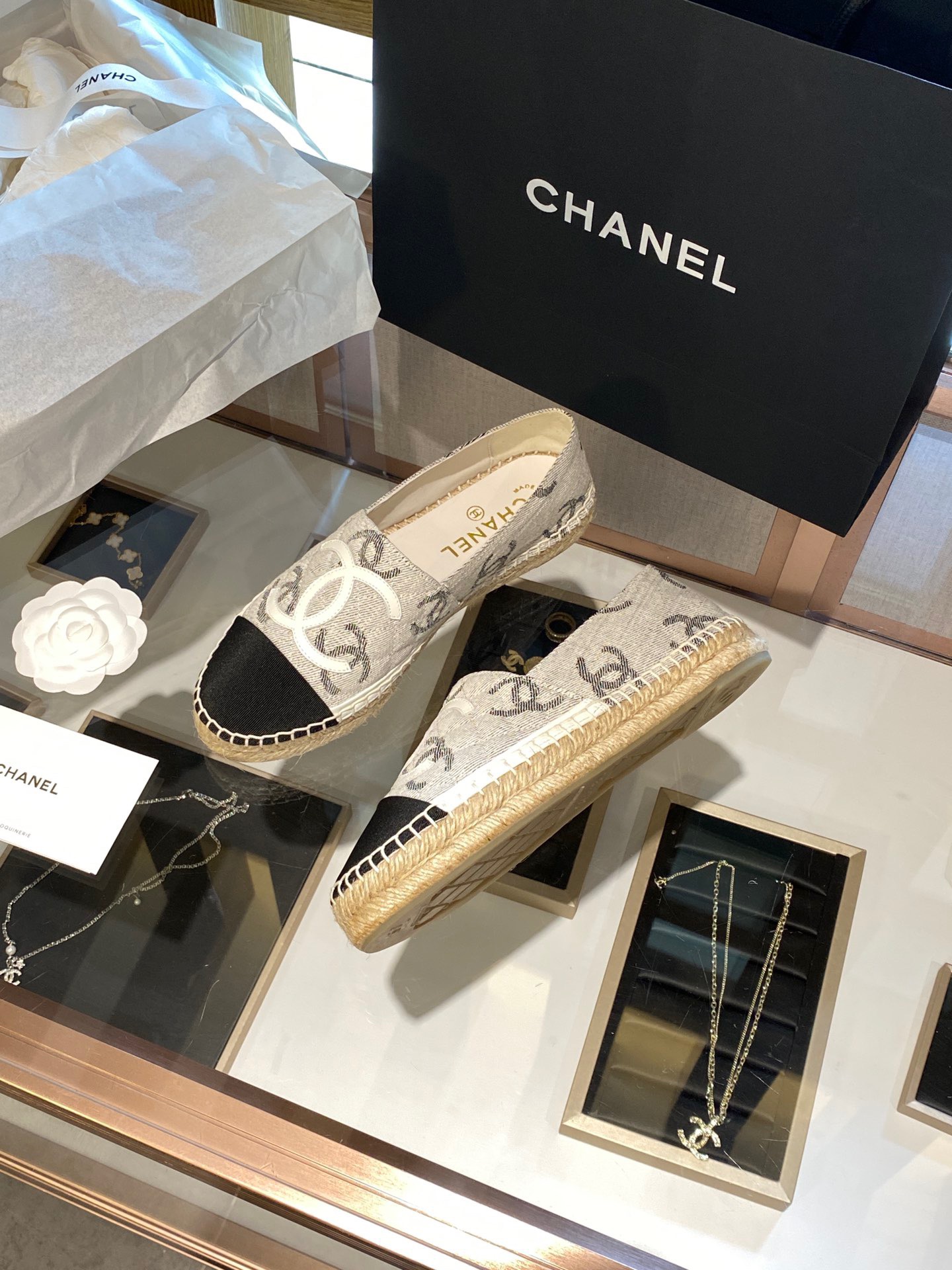 Chanel 2023 New Exclusive Espadrilles Shoes - Image 5