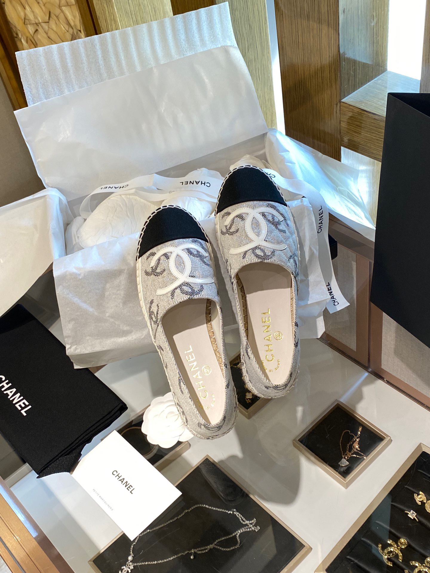 Chanel 2023 New Exclusive Espadrilles Shoes - Image 6