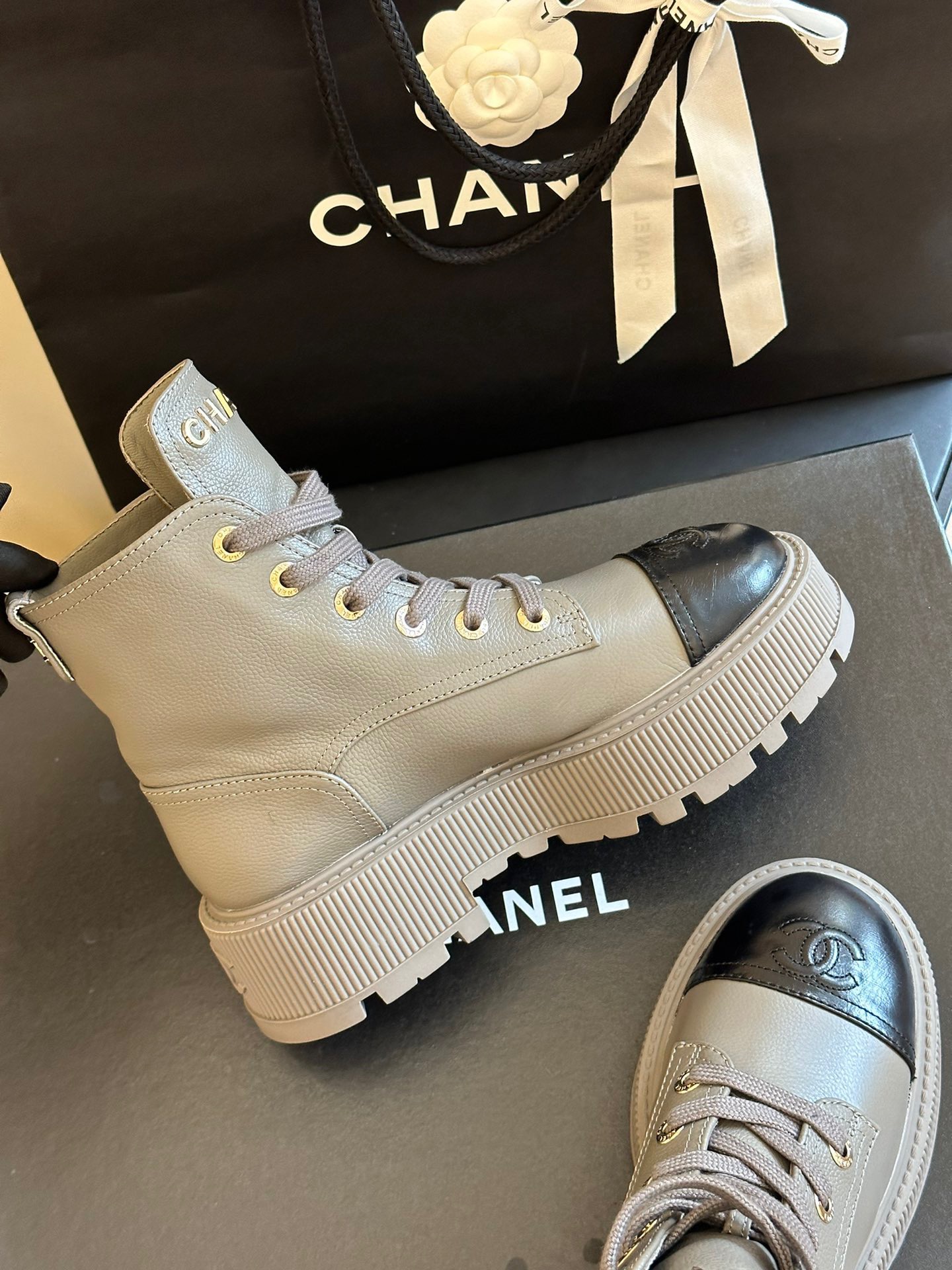 Chanel 2023 New Thick-soles Boots - Image 7
