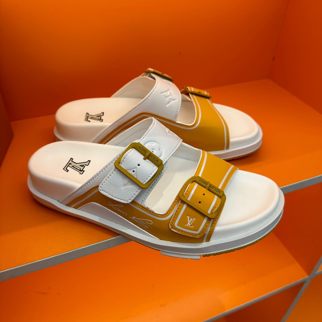 LV Oblique Series Thick Bottom Sandals - Image 4