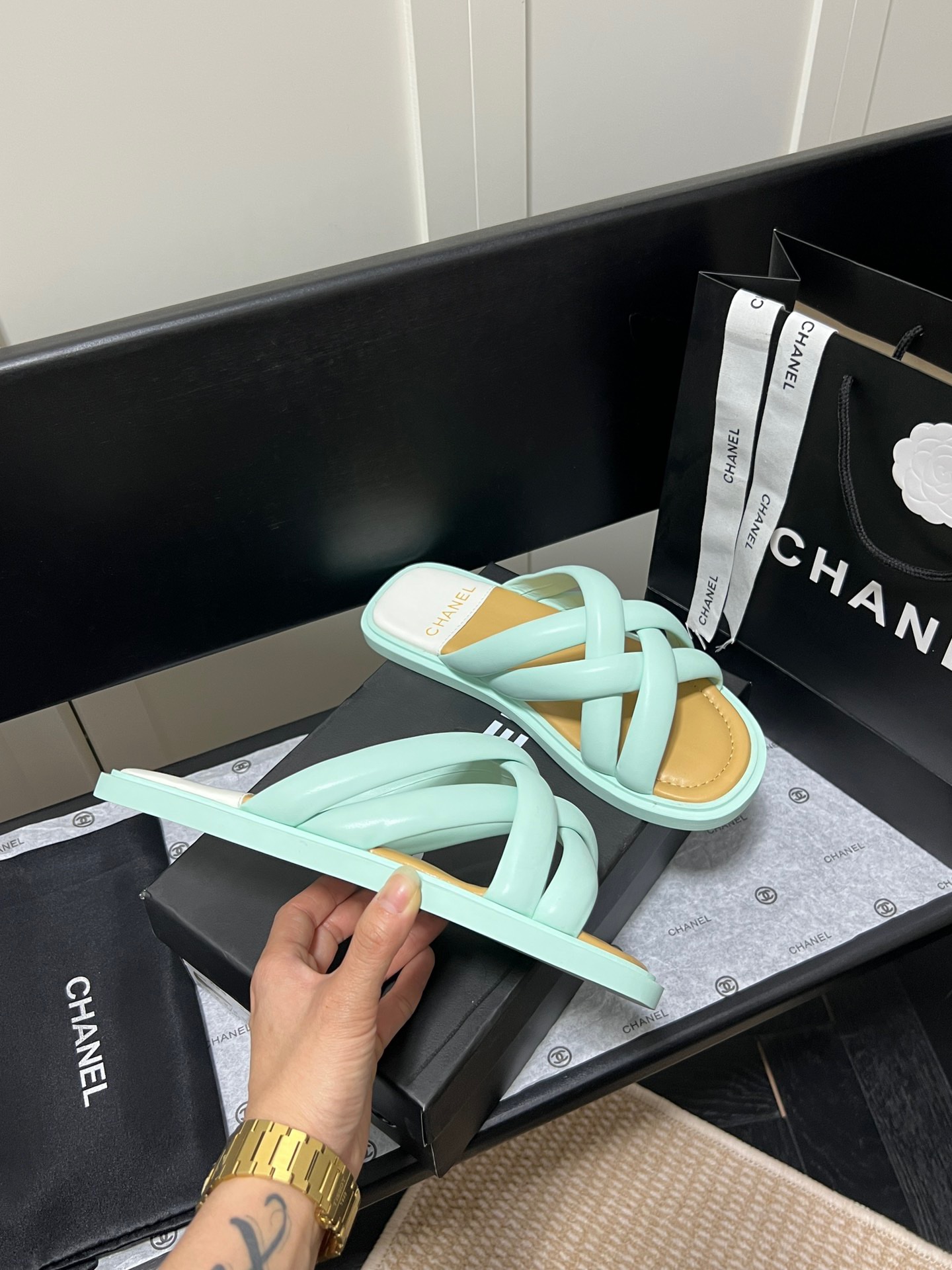 Chanel 2023 New Slippers - Image 2