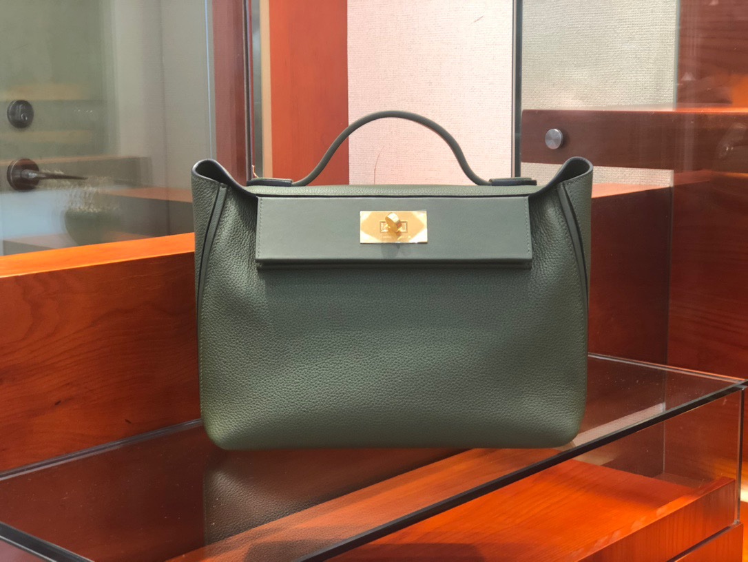 img_9634 Hermes 24/24 Vert Maquis 29cm in Togo&Swift - Image 1