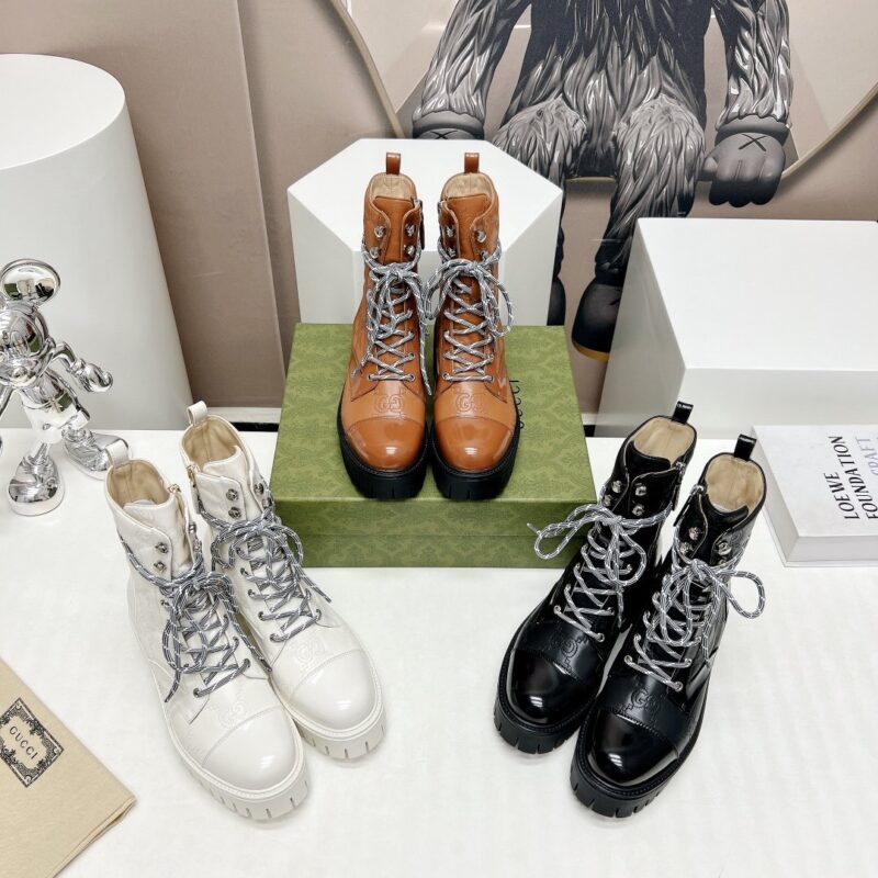 Gucci Lace-up Boots Collection